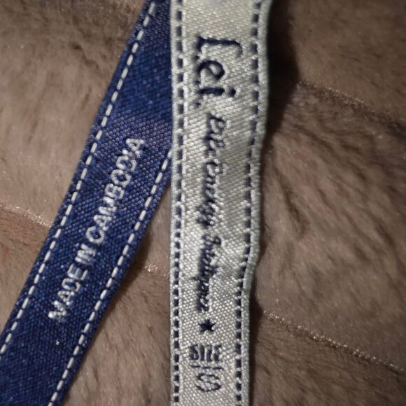 ​Girls' Size S Turquoise Printed Dress | Le'i | Y2K Aesthetic - Picture 3 of 4